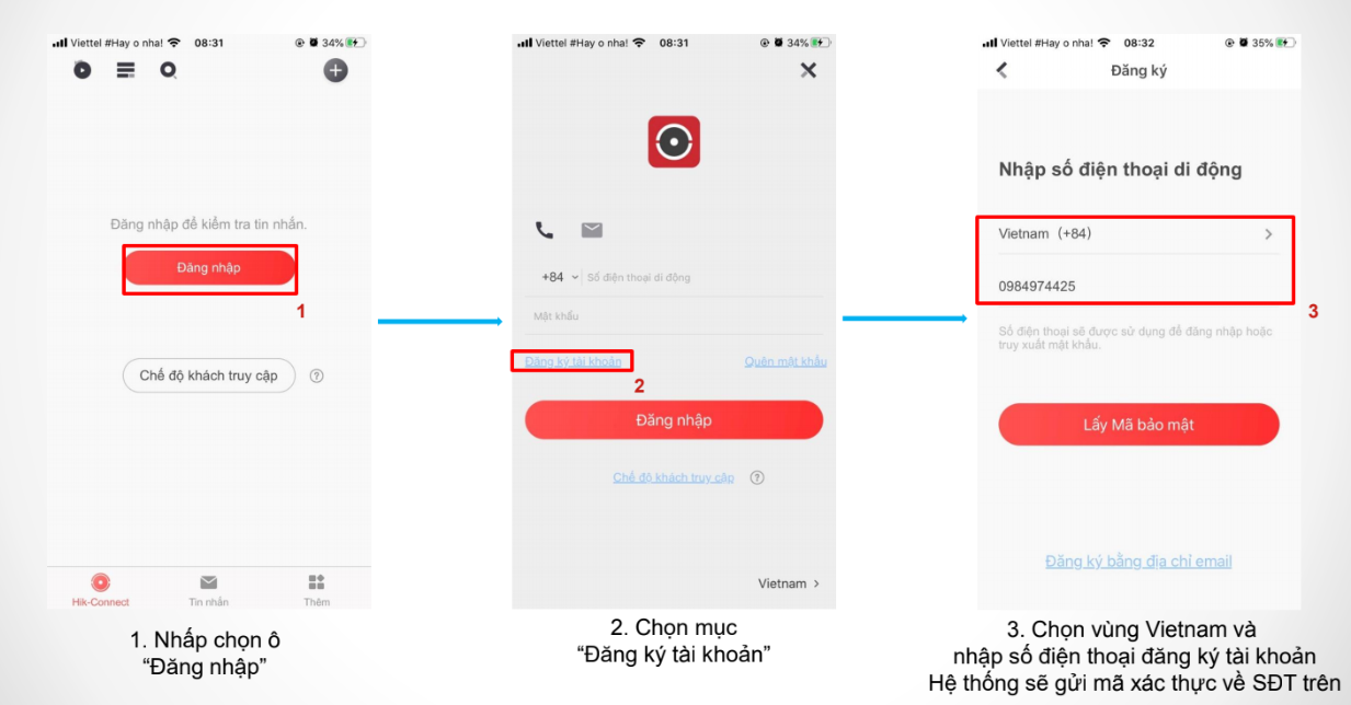 Hướng dẫn sử dụng Hik Connect