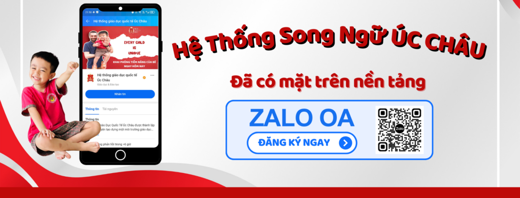 Zalo Oa trường mầm non úc châu